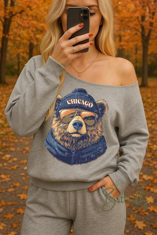 Spirit Animal Off the Should Crewneck