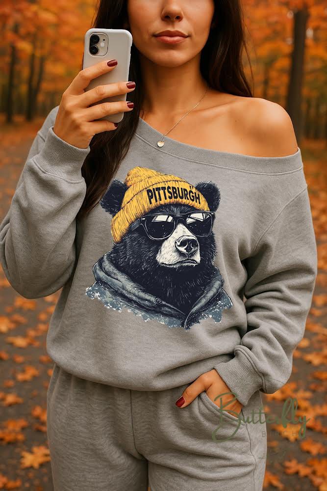 Spirit Animal Off the Should Crewneck