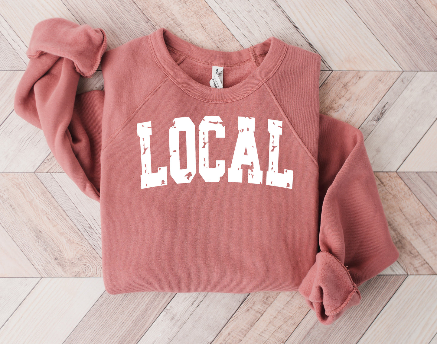 LOCAL Crew Neck - www.chasethebutterflies.com
