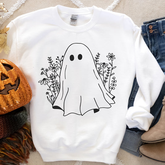 BOHO Ghost crewneck - Butterfly & Birch Co