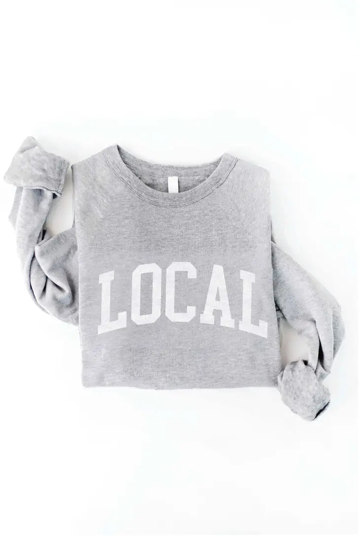 LOCAL Crew Neck - www.chasethebutterflies.com