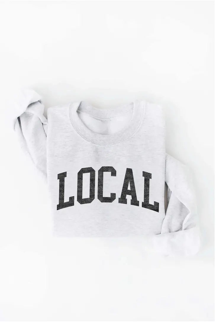 LOCAL Crew Neck - www.chasethebutterflies.com