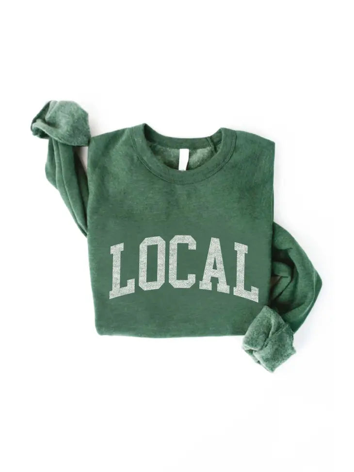 LOCAL Crew Neck - www.chasethebutterflies.com