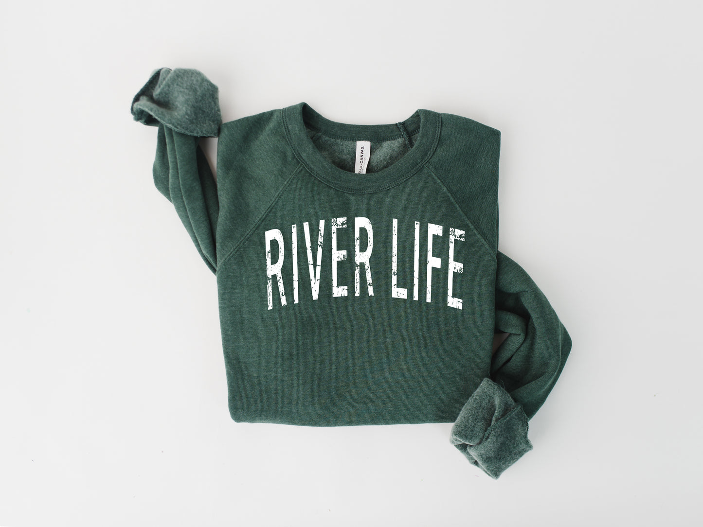 River Life Crew Neck - www.chasethebutterflies.com