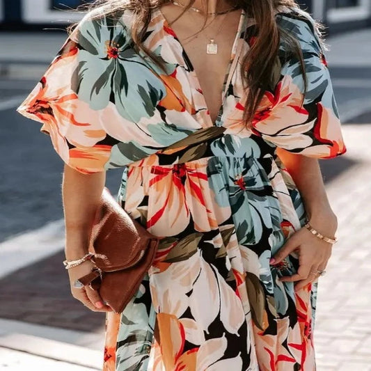 Floral Sundress- www.chasethebutterflies.com