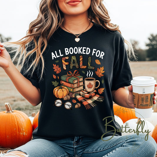 All Booked for Fall T-shirt