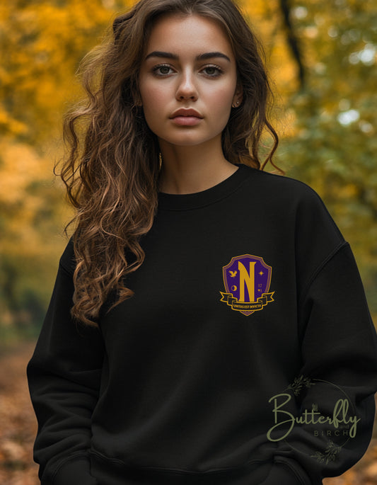 Wednesday Adams Crewneck
