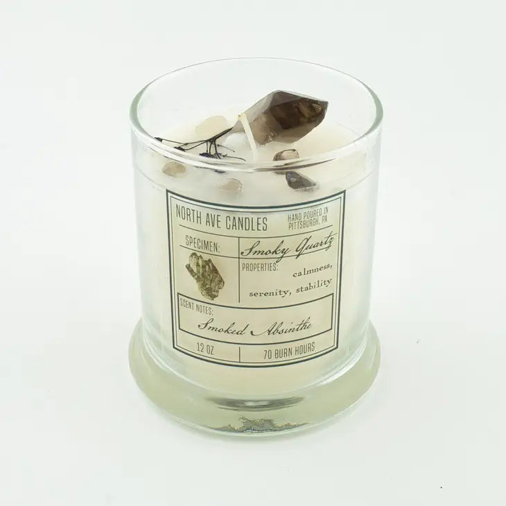Crystal Candles - www.chasethebutterflies.com
