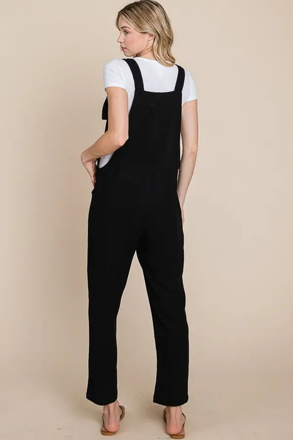 Overall Cropped Romper
