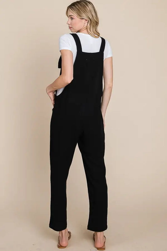 Overall Cropped Romper
