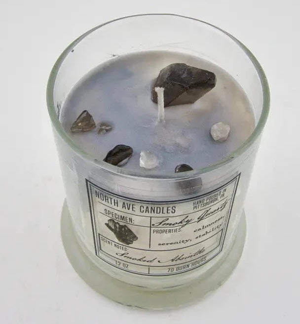 Crystal Candles - www.chasethebutterflies.com