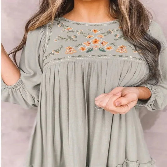 Floral Baby Doll Dress